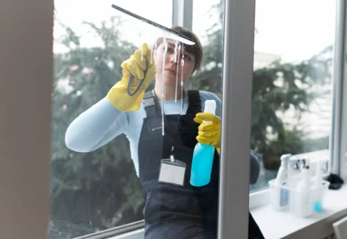 Nettoyage de vitres intérieures et extérieures à Saint-Germain-le-Châtelet